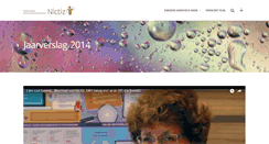 Desktop Screenshot of jaarverslag.nictiz.nl